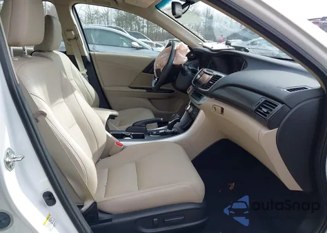 2014 Honda Accord Hybrid Touring из США, поврежденный, VIN 1HGCR6F7XEA007910